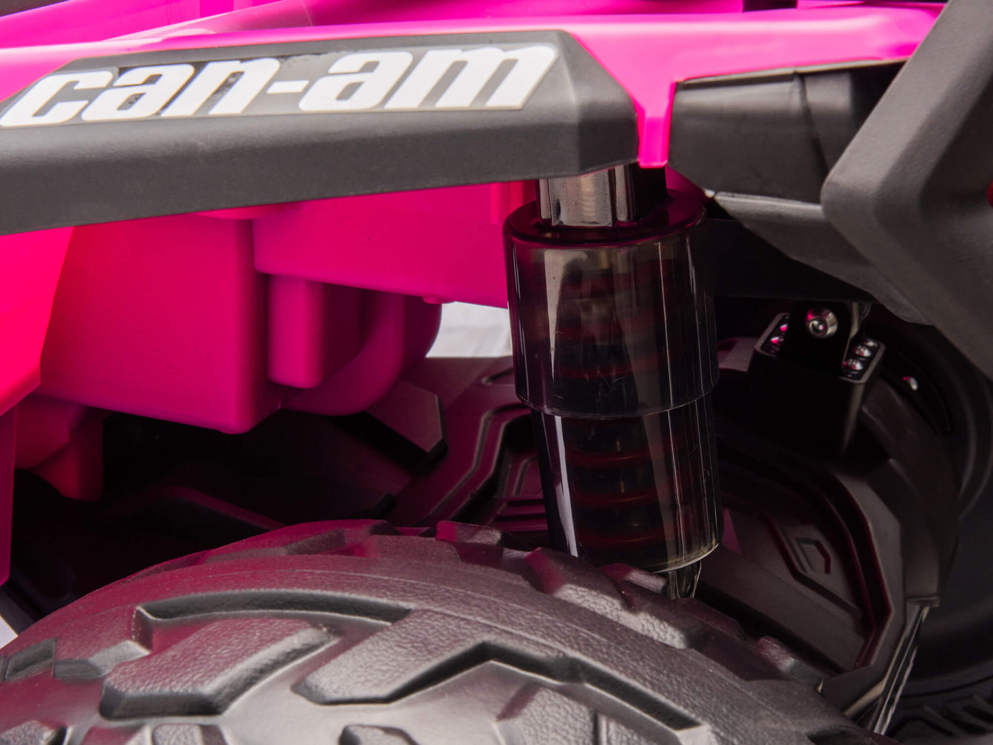Can-Am Outlander 24V 4WD Kids Ride-On ATV Quad | Deep Pink