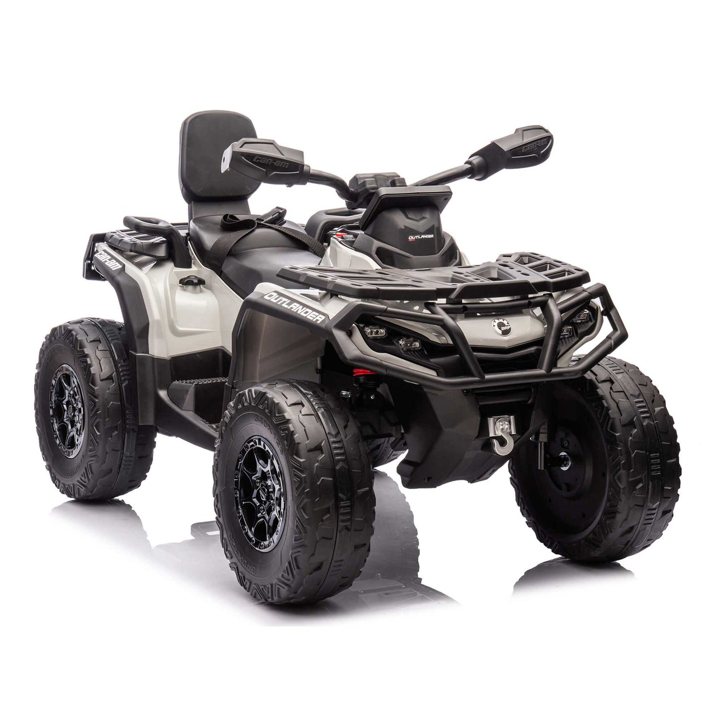 Can-Am Outlander 24V 4WD Kids Ride-On ATV Quad | Gray