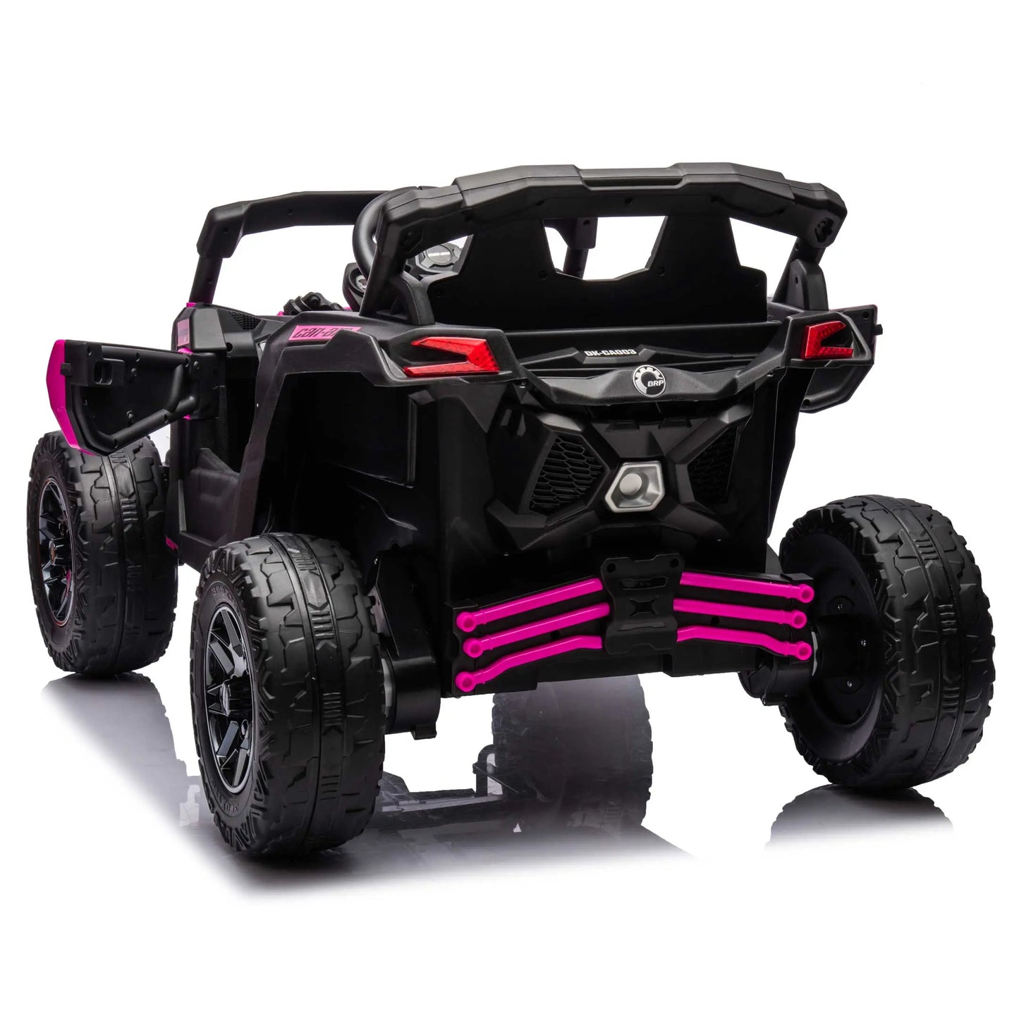 Can-Am Maverick Custom Edition 24V Kids Ride-On UTV Buggy Car | Deep Pink